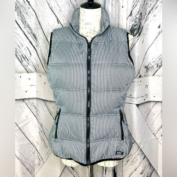 Marc New York Houndstooth Down Vest M - Picture 1 of 9